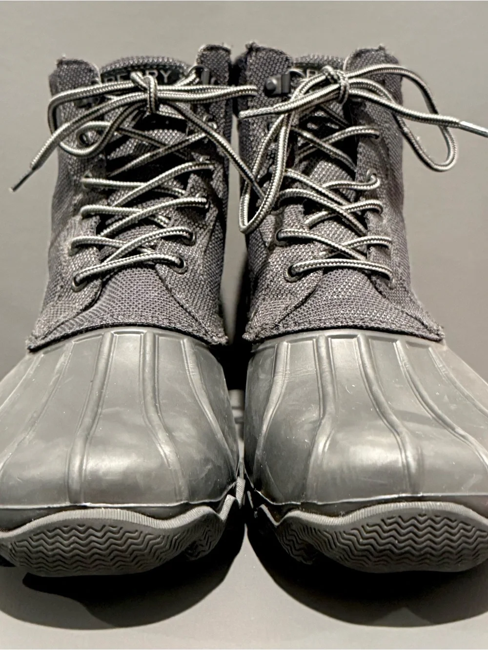 Sperry Mens Avenue Duck Nylon Rain Boot Size 9.5